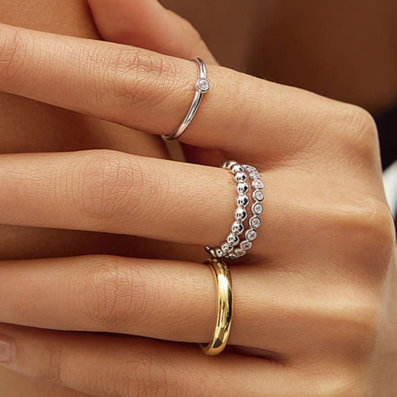 Bague ANIA HAIE Zircone Cubique Argent 925 R058-03H