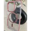 Carcasă Tech21 Evo Crystal Clear Rose Gold pentru Apple iPhone 14 Pro Compatibilă cu MagSafe