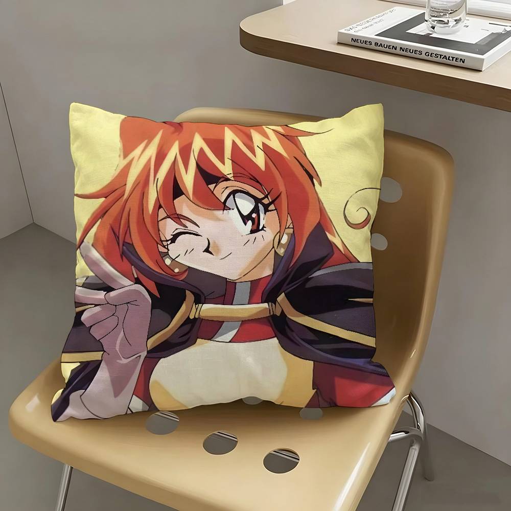 1pc Lina Inverse Anime Characters Pillow Case Fashion Square Pillowcase Bedroom Sofa Room Ins Decoration Leisure