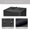 Heavy Duty Heat Resistant Waterproof Dust Cover for Cocktail Maker Machine for Popular Models in Black