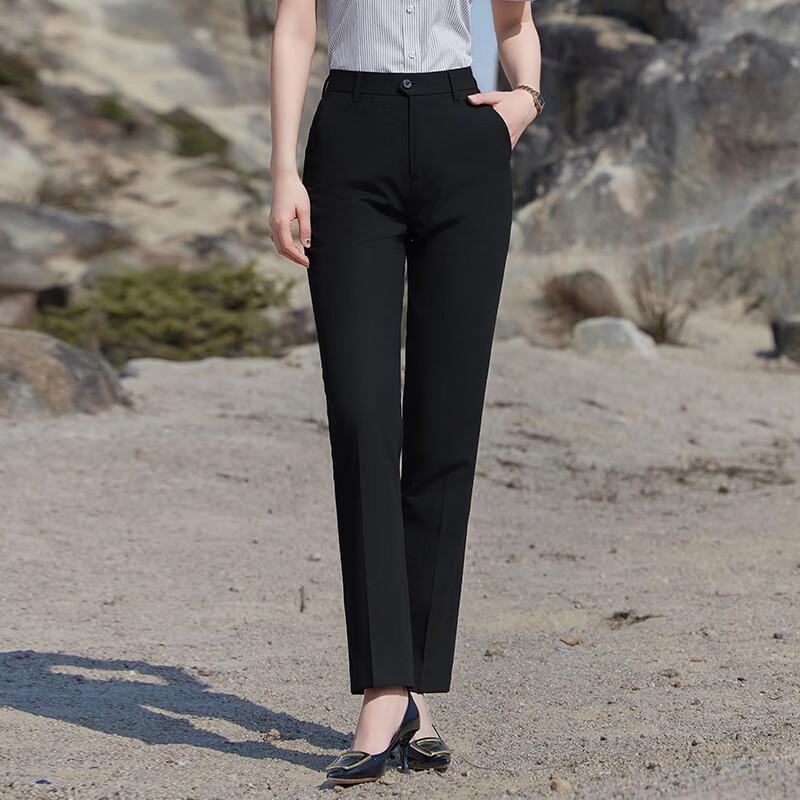 Unisex Lightweight Professional Straight-Leg Trousers