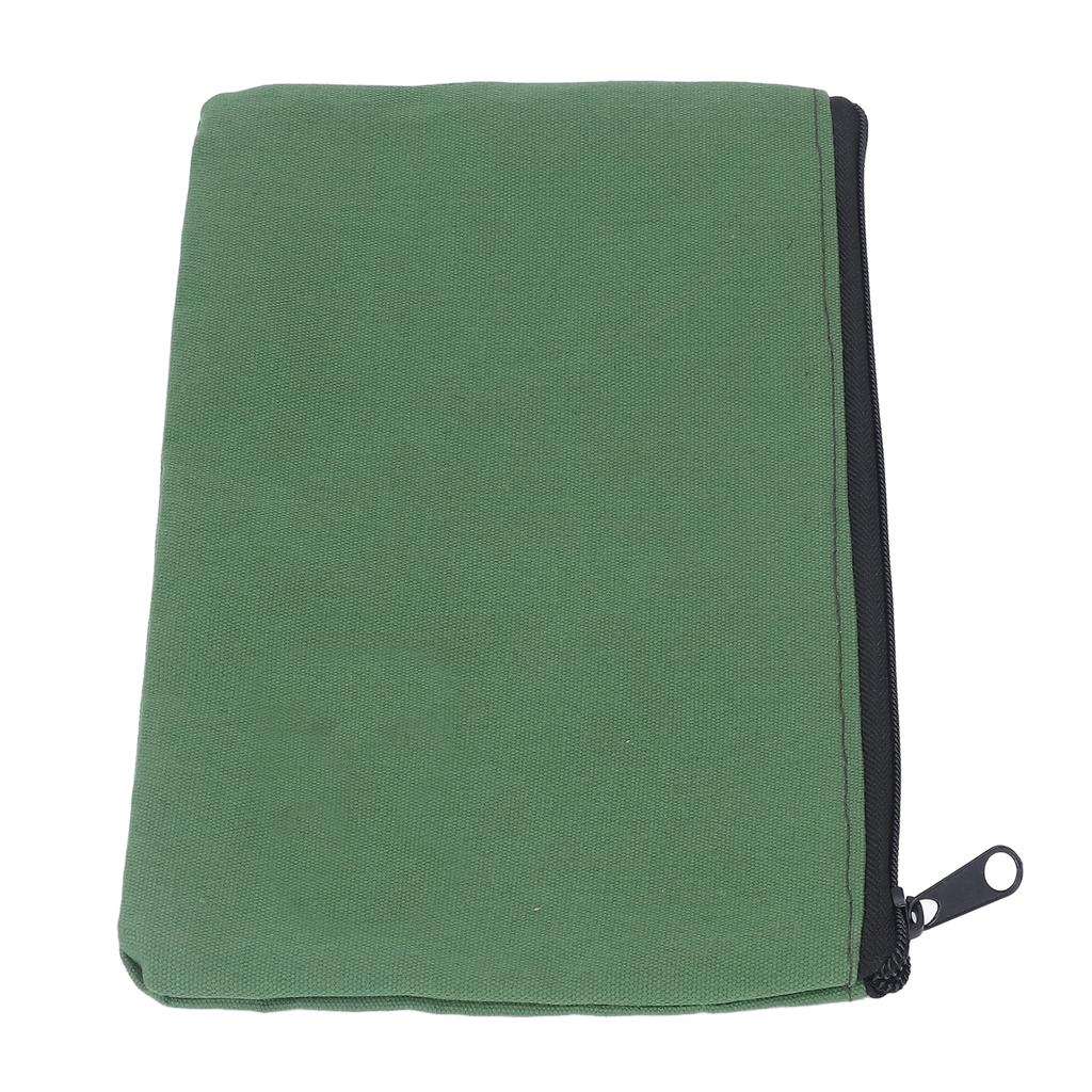 Werkzeugtasche Armeegrün Canvas Tragbar Multifunktional Schwerlast Handtasche für Schraubenschlüssel Schraubendreher Nagel