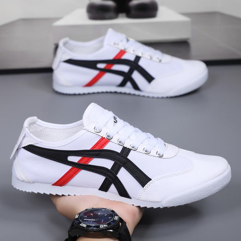 Men's Shoes White Shoes Trend Versatile Women's Casual Sports Shoes Flat Fashion Canvas Shoes