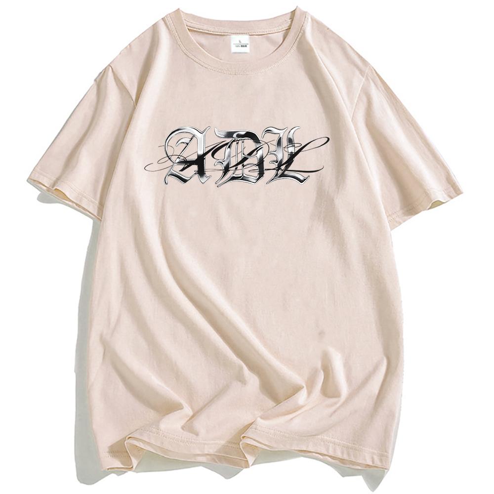 Rapper Yeat ADL Album Tees Short Sleeve 100%Cotton O-neck T-shirt Fashion Loose Male Tshirt Anime T-shirt Graphic T-shirt Band T-shirt Summer Tops