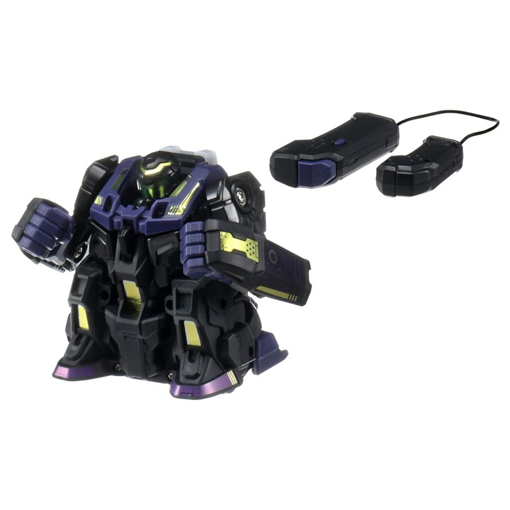 Takara Tomy Human Machine Butt Buster Black Zunk Rusher