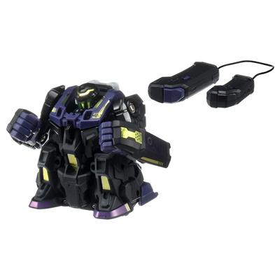 Takara Tomy Human Machine Butt Buster Black Zunk Rusher