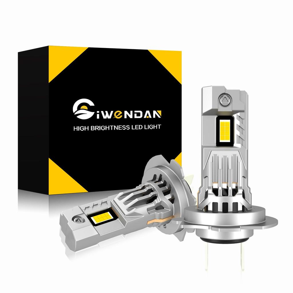 CIWENDAN H7 LED Ultra Meets New Vehicle Inspection Features CSP LED 20x OEM Halogen Quadruple Heat Compatible with DC12V White Constant Current Long