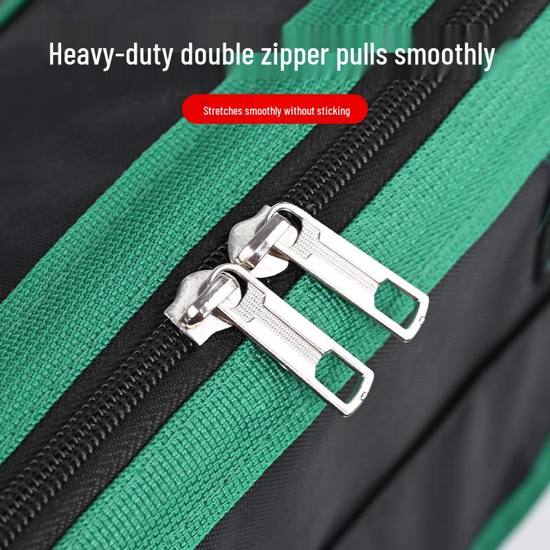 Heavy-Duty Waterproof Tool Bag - Durable, Multi-Functional, and Portable for Carpenters and Electricians