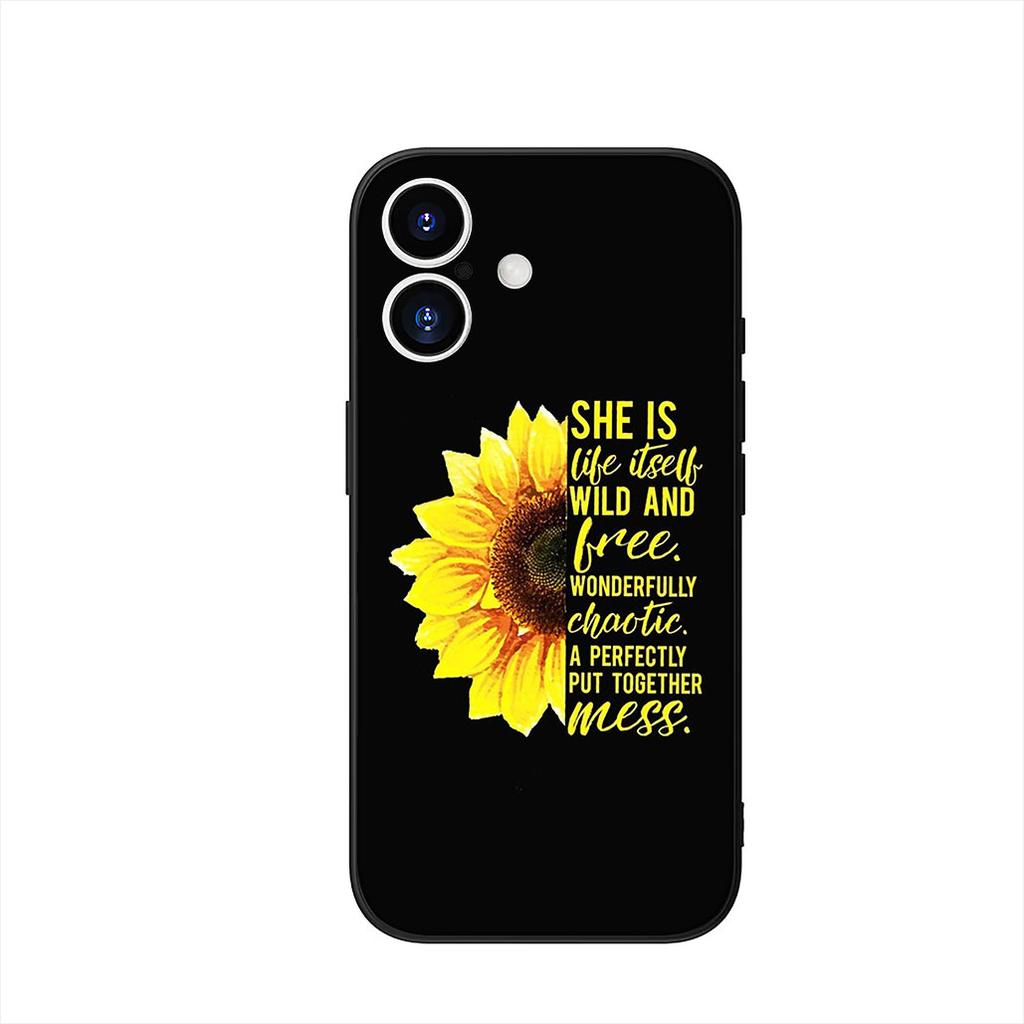 Phone Cover for Xiaomi Redmi 15C 15 A4 A5 9A 9T 10A 10C 9C NFC Note 11 9 10 Pro 8TCase Sunflower Lotus Flower Peony Rose Casing
