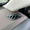For Nissan Rogue -2024 Carbon Fiber Dashboard Air Outlet Vent Cover Trim