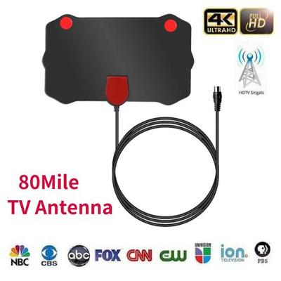 Antenne TV 3000Miles 4K numérique HDTV antenne récepteur Satellite Booster rayon Surf Fox chaîne de télévision Freeview DVB T/T2 antennes intérieures diffusion