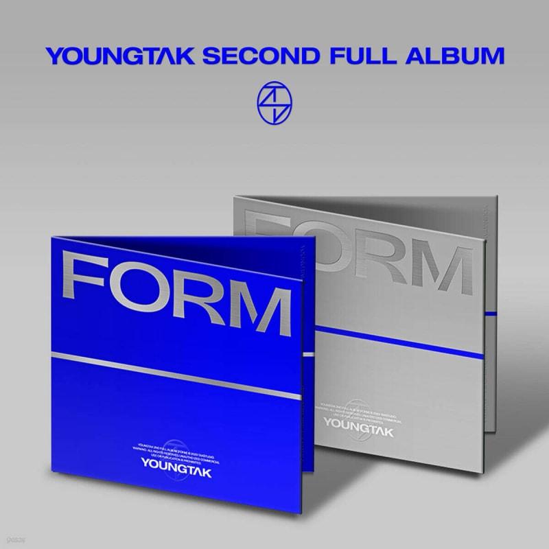 YOUNGTAK 2nd Album - FORM [Digipack ver.] [Random Delivery of 2 Types]