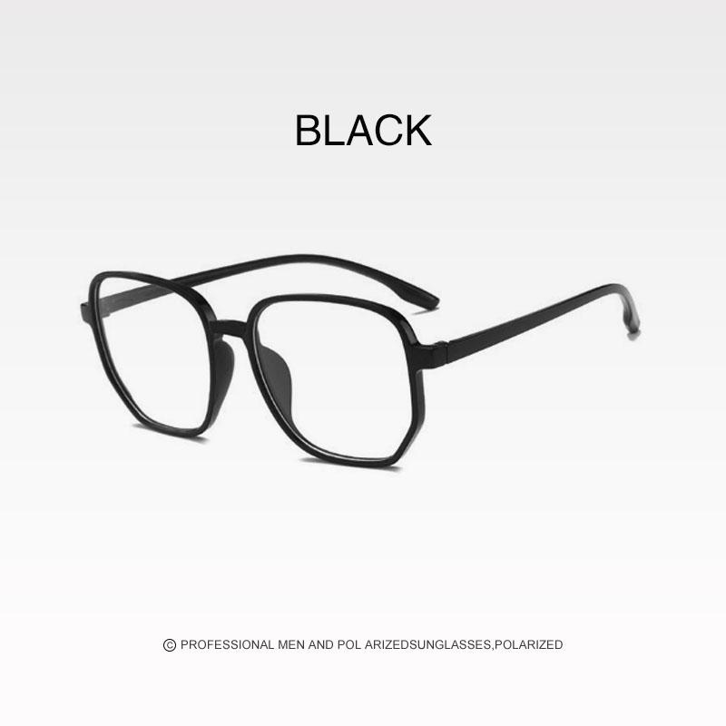 New Anti-Blue Myopia Glasses Women&Men Big Oversized Glasses Frame Nearsighted Prescription Glasses -1.0-1.5-2.0 To -6.0