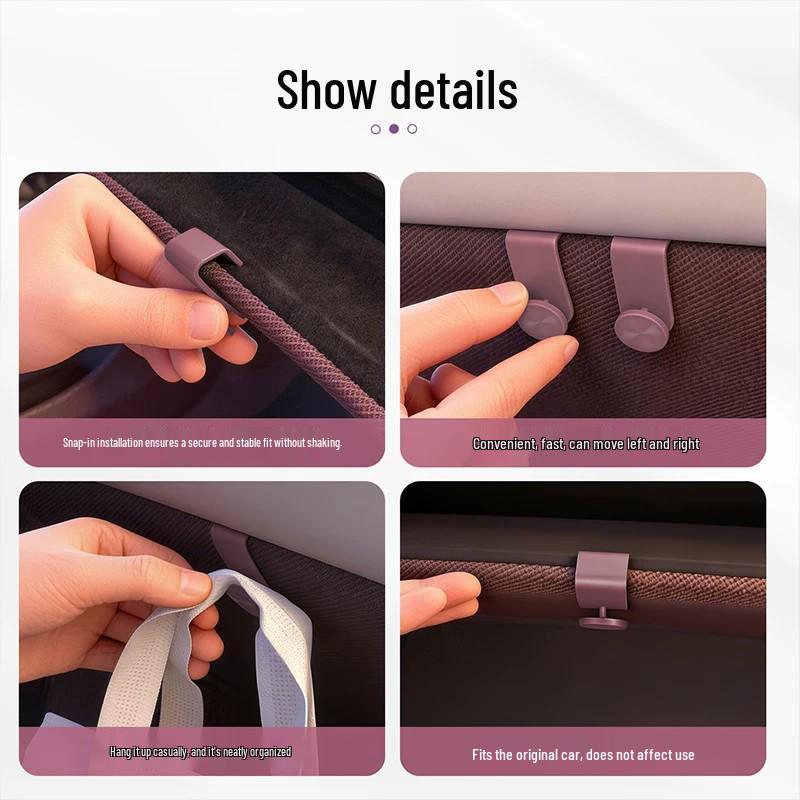 Xiaomi YU7 Passenger Side Glove Box Hook: Multi-Functional Car Storage Accessory