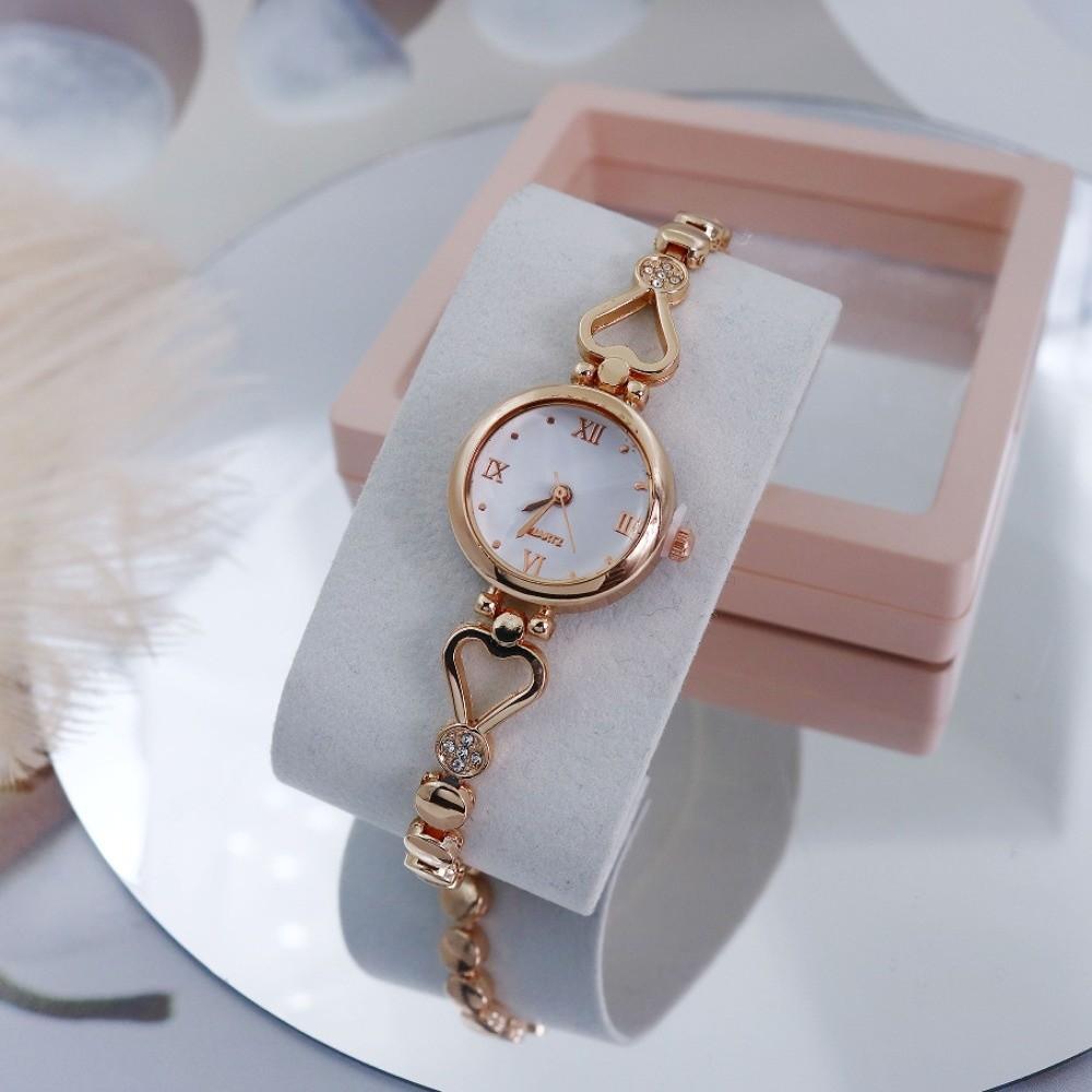 Elegant Women's Watch Thin Bracelet Wristwatch Luxury Ladies Quartz Watch Evening Party