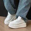 Platform white shoes women's versatile muffin shoes new board shoes ins spring and summer small height increase sports and leisure shoes