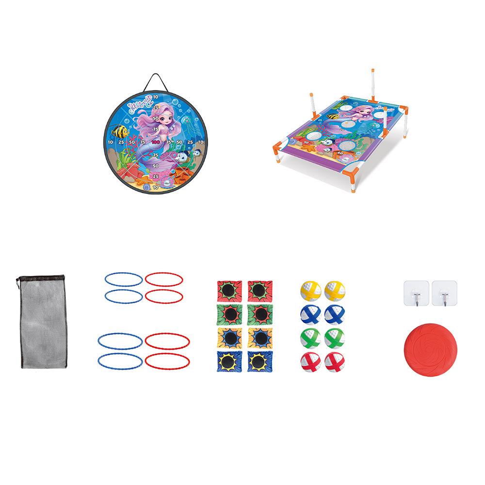 4 In 1 Luminous Target Sandbag Board Throwing Toys Kids Outdoor Throwing Game Toys Gift