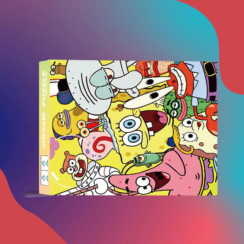 Spongebob Squarepants Tom And Jerry Doraemon Pikachu 1000piece Puzzle Kids And Adults Brain Teaser Stress Relief