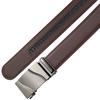 1Pcs Fashion Automatic Buckle Belt, Korean Version Of Men'S Belt, Two-Layer Cowhide Ly36-31703-1
