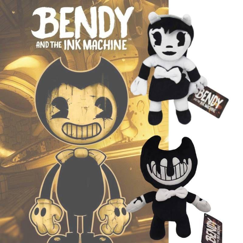 Adorable Bendy And The Ink Alice Bendy Plush Toy Doll For Kids Gift