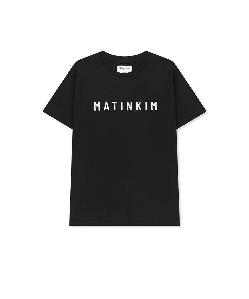 Mattengkim Applique Felt Logo Top In Black