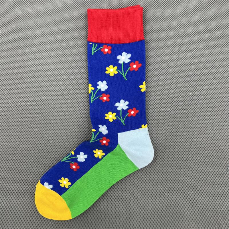 Happy Socks Women's Unisex Combed Cotton Sock Cherry Strawberry