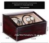 Automatic Piano Lacquer Watch Winder: Electric Motor Box for 4+6 Watches