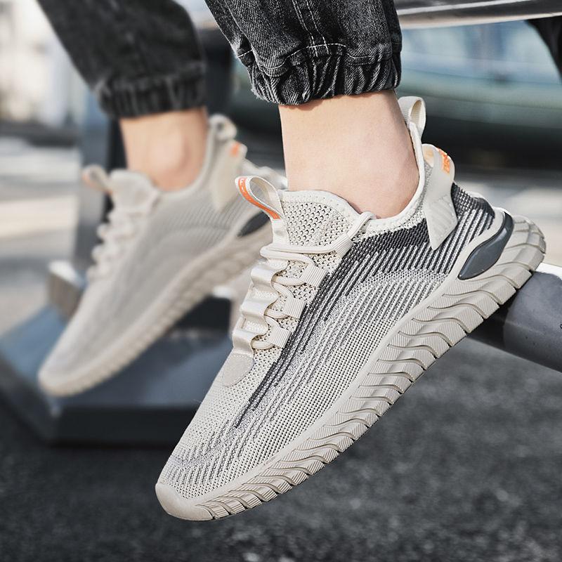 Herren-Sportschuhe Fashi Neue atmungsaktive Laufschuhe Herren Weiche Sohle Bequeme Herren-Outdoor-Freizeitschuhe