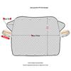Thickened Magnetic Car Windshield Snow Cover & Frost Protection Sunshade