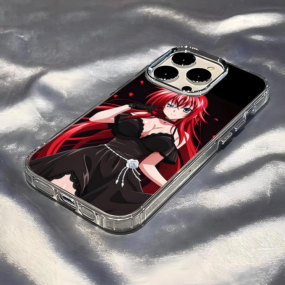 High School DxD Hero Phone Case For IPhone 17 Pro Max 16 15 14 Pro Max IPhone 13 Pro Max 11 Plus Transparent Cover