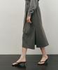 Make A Toast Two-Way Layered Wrap Skirt Grey Mbefsk002Gr