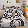 Marble 3D Digital Printing Quilt Cover Pillowcase Two Three Piece Set Polyester