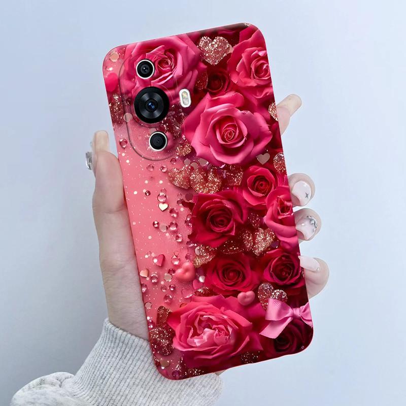 For Huawei Nova 12s Case Soft Silicone TPU Cute Panda Astronaut Cover for Huawei Nova 11 Pro Ultra Nova12S FOA-LX9 Coque Fundas