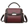 Parisian Inspired Leather Shoulder Bag Vintage Women's Tote for Casual Commute