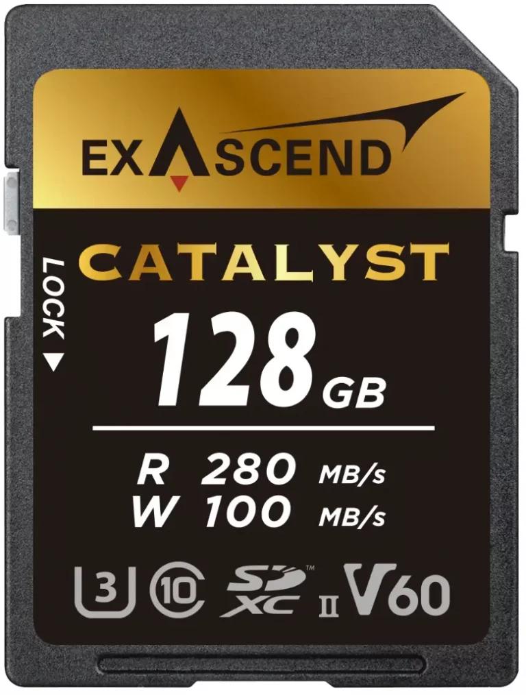 Paměťová karta Exascend Catalyst UHS-II V60 128GB