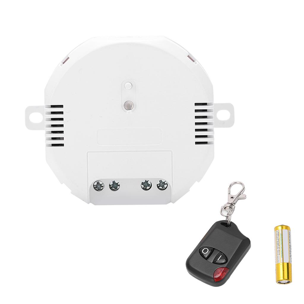 Wireless Remote Control with Receiver for Gate Curtain Furniture Household 90‑250V