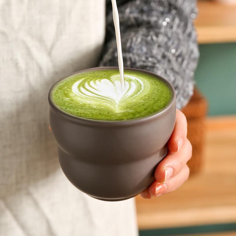 De Ou Starlight Ceramic Coffee & Latte Cups - Set of 2