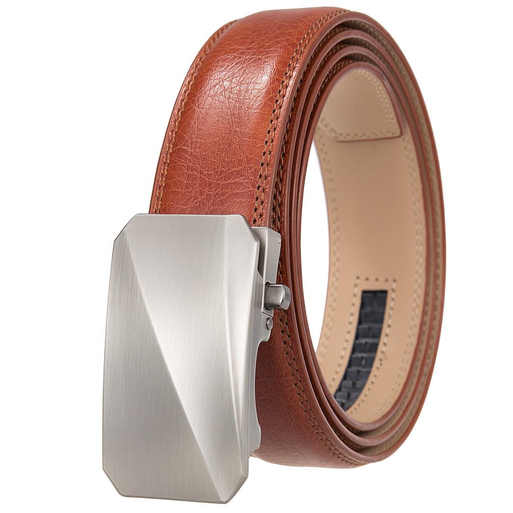 Two-Layer Belt Casual Business Belt, Belt For Men, Automatic Buckle Belt Ly36-25564-1