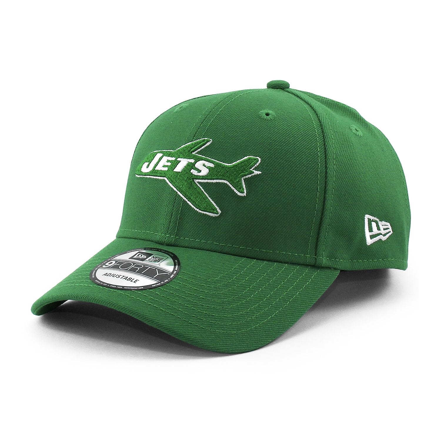 

New Era 9FORTY New York Jets NFL THE LEAGUE ADJUSTABLE American Football CAP, Green, 940, [Used] зелений