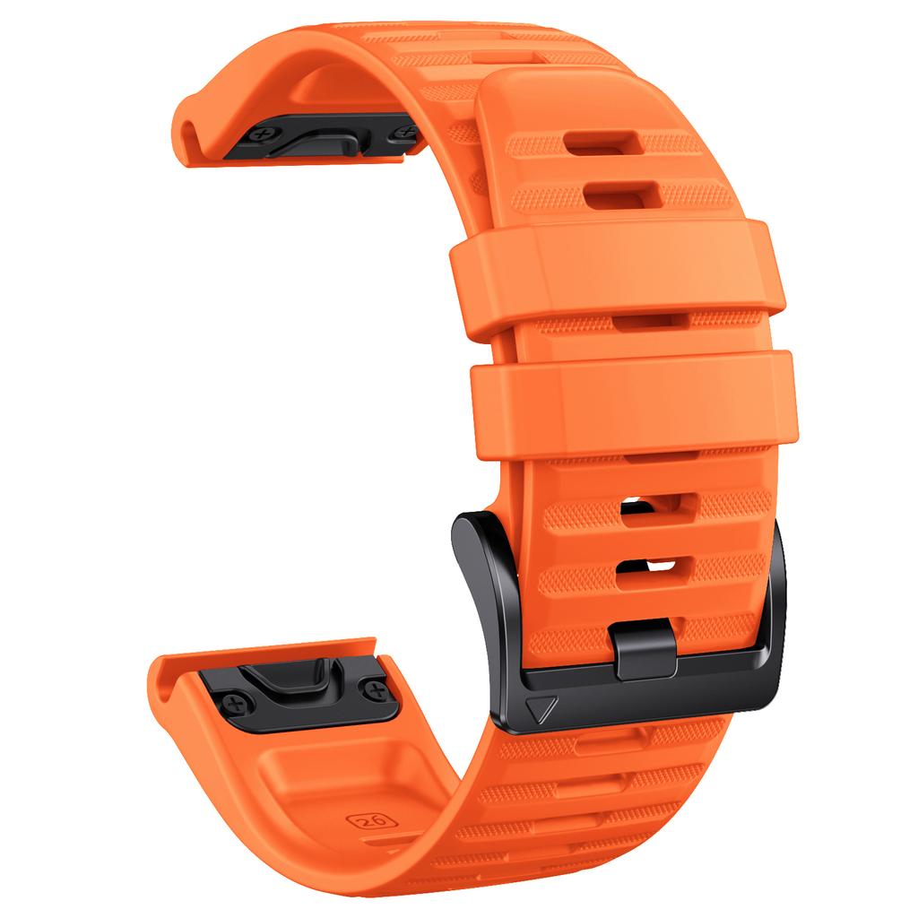 22/26mm Silicone Watch Strap For Garmin Fenix 8 Pro 8 7X/Instinct 2X/Tactix 8 7/Forerunner 965/Enduro 3 Replacement Watch bands