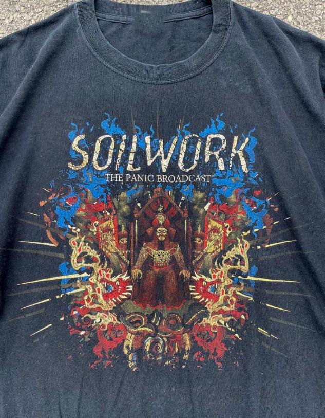 Band Soilwork The Panic Broadcast Unisex T-Shirt S To 5XL Unisex T-Shirt XXXL