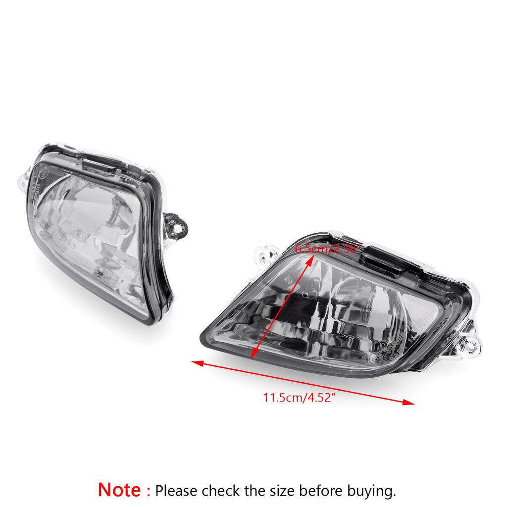 Front Turn Signals Lens For Honda CBR1100XX 1997-2006 Smoke