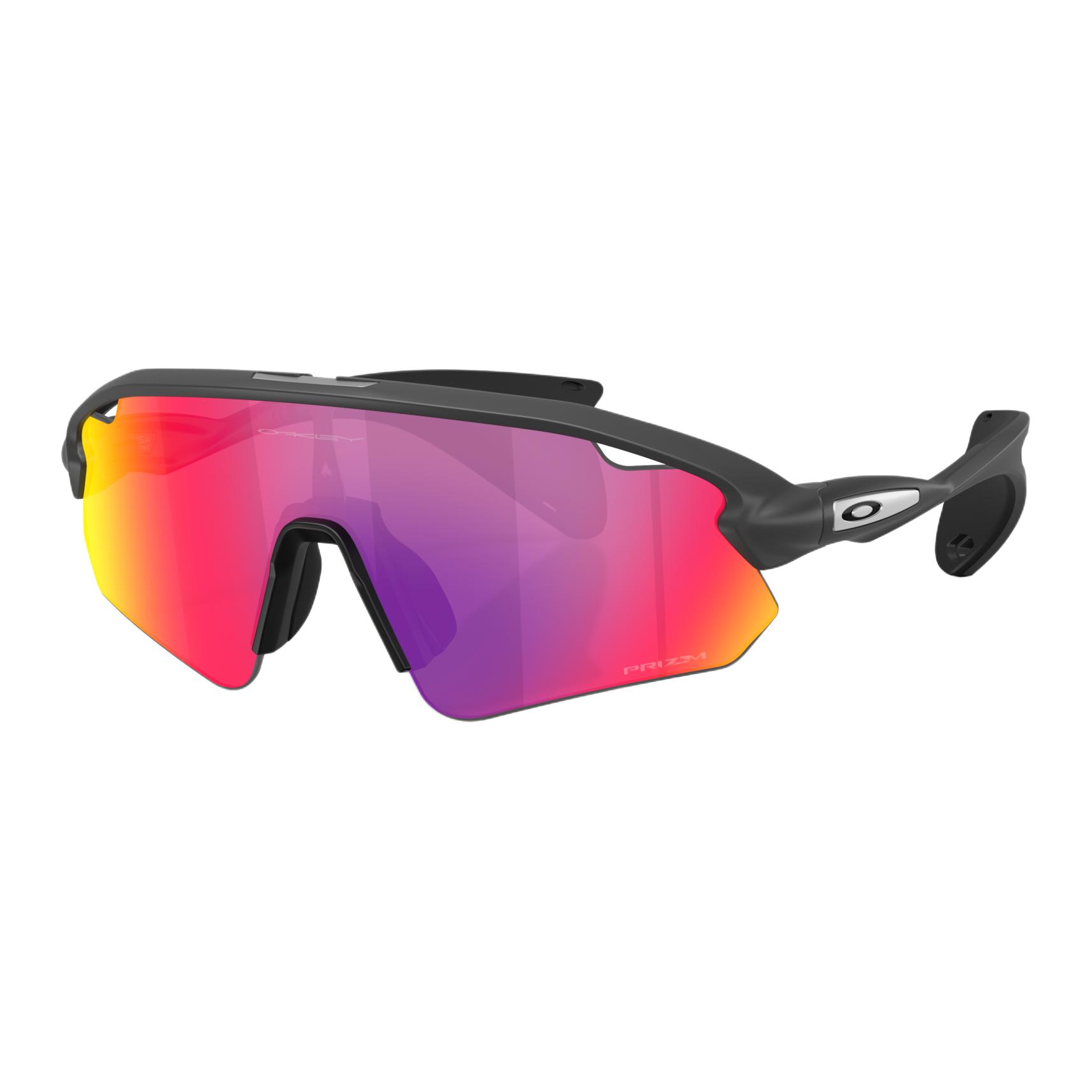 Oakley Brand Logo Fashion Design O-Matter™ Irregular Shape Sunglasses Unisex sunglasses Black OO9525-030 L,Black