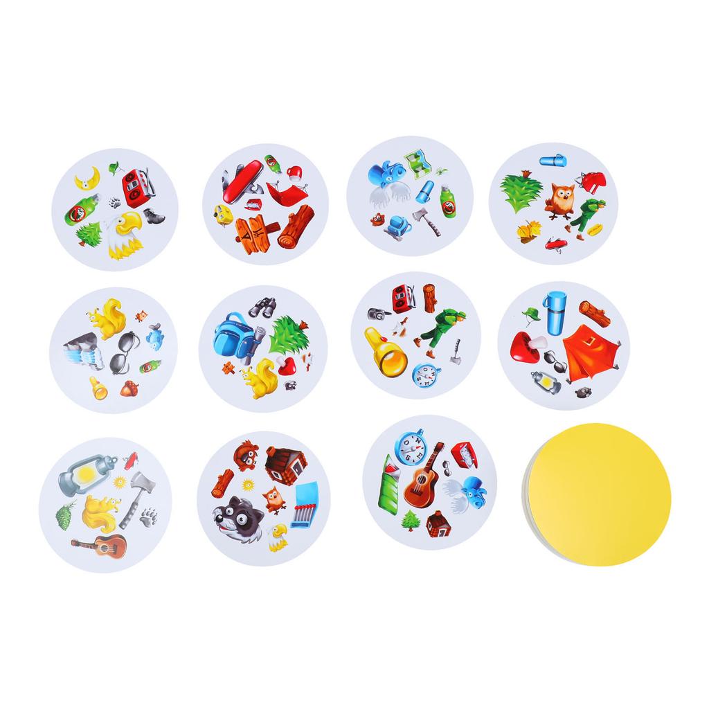 Kartenbrettspiel Interessanter Klarer Druck Angenehmes Handgefühl Party-Gaming-Karte Spielzeug für Zuhause