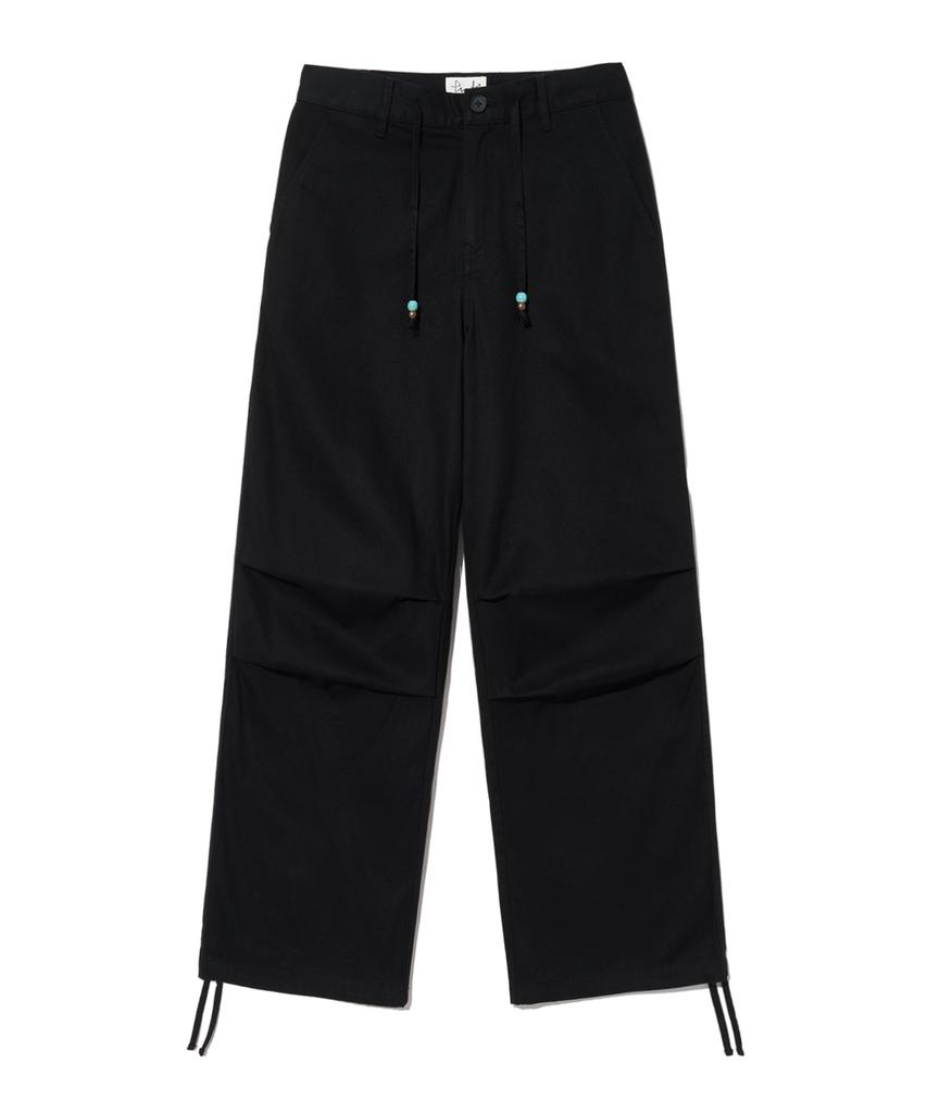 PHYSICAL DEPARTMENT Pintuck Bead String Pants_Black