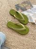 Fashion Rubber 2025 Summer Candy Color Women Slipper Fashion Slip On Ladies Casual Flip Flop Shoes Soft Flat Heel Outdoor Beach Slide