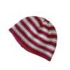 Wool Blend Ribbed Knitted Cap Thick Warm Pullover Hat Fashion Striped Beanie Hat  Gift