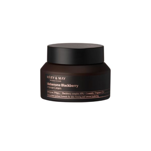Mary & May Idebenone Blackberry Complex Intense Cream 70g 1ea Firming Moisturizer K-Beauty