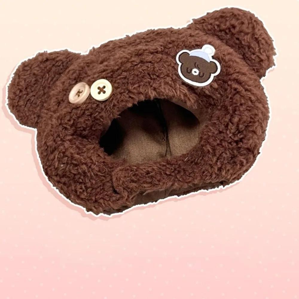 Cute Doll Hat Rabbit Ears Doll Hat Cat Ears Bread Clothes Doll Clothes Set Endless Cream Series Outfit Acssories 10cm Doll