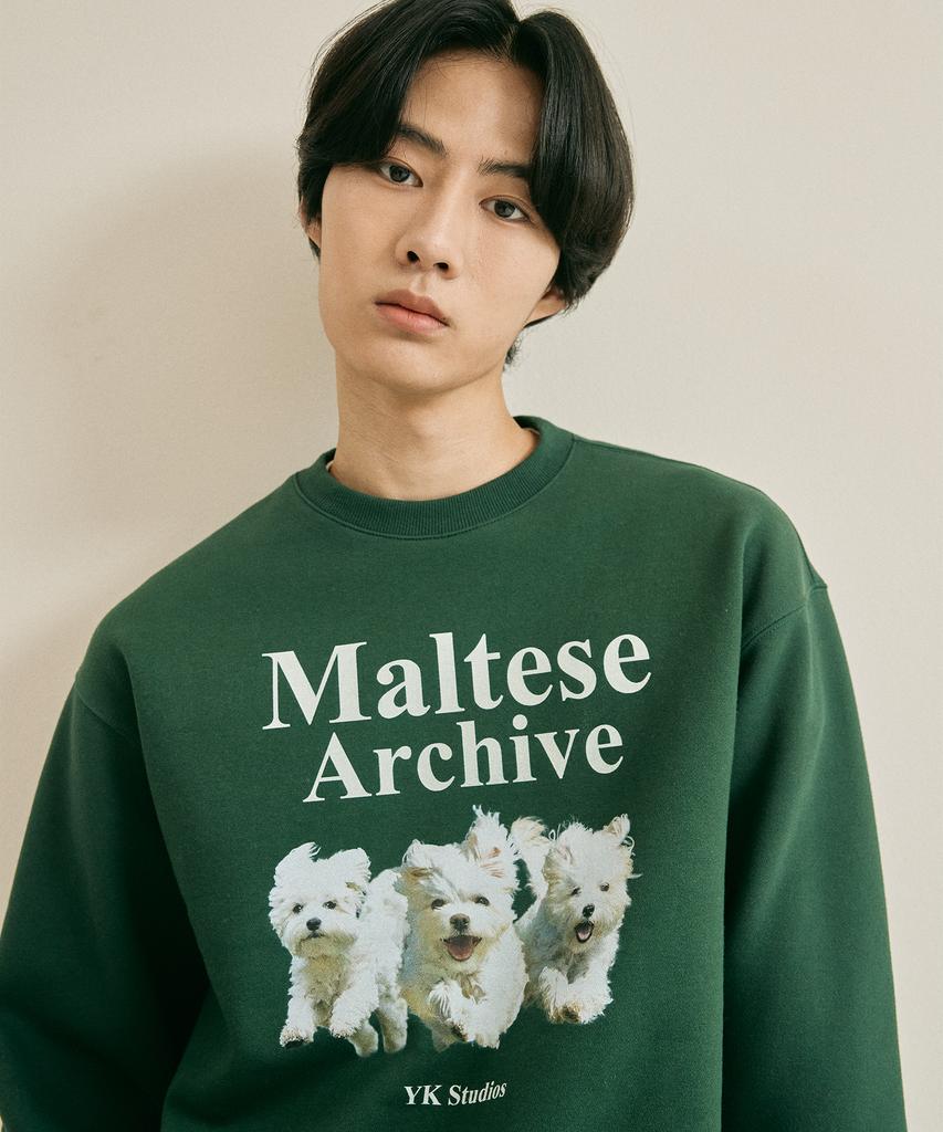 WAIKEI Maltese Archive Sweatshirt Green